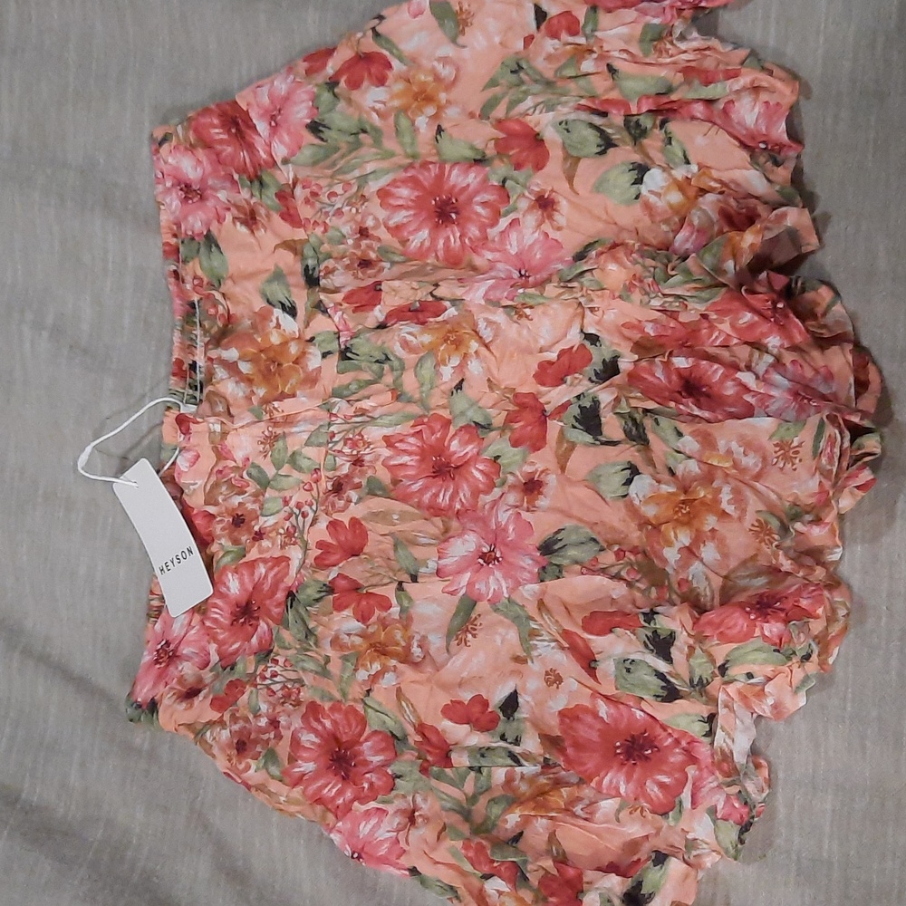 Floral skort